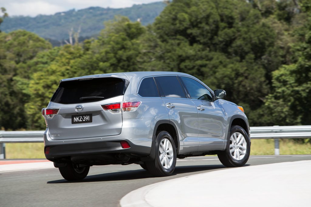 The 2014 Toyota Kluger GX.
